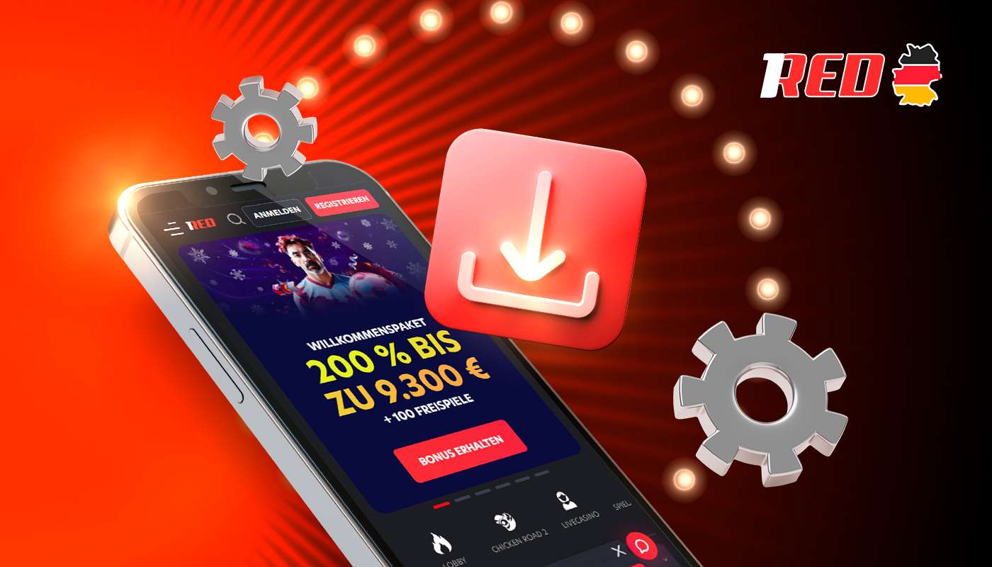 1Red offers the installation of an app on your smartphone.