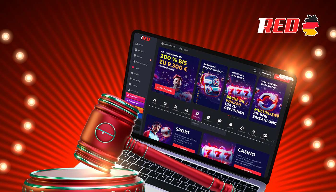 Casino 1red Germany has a license