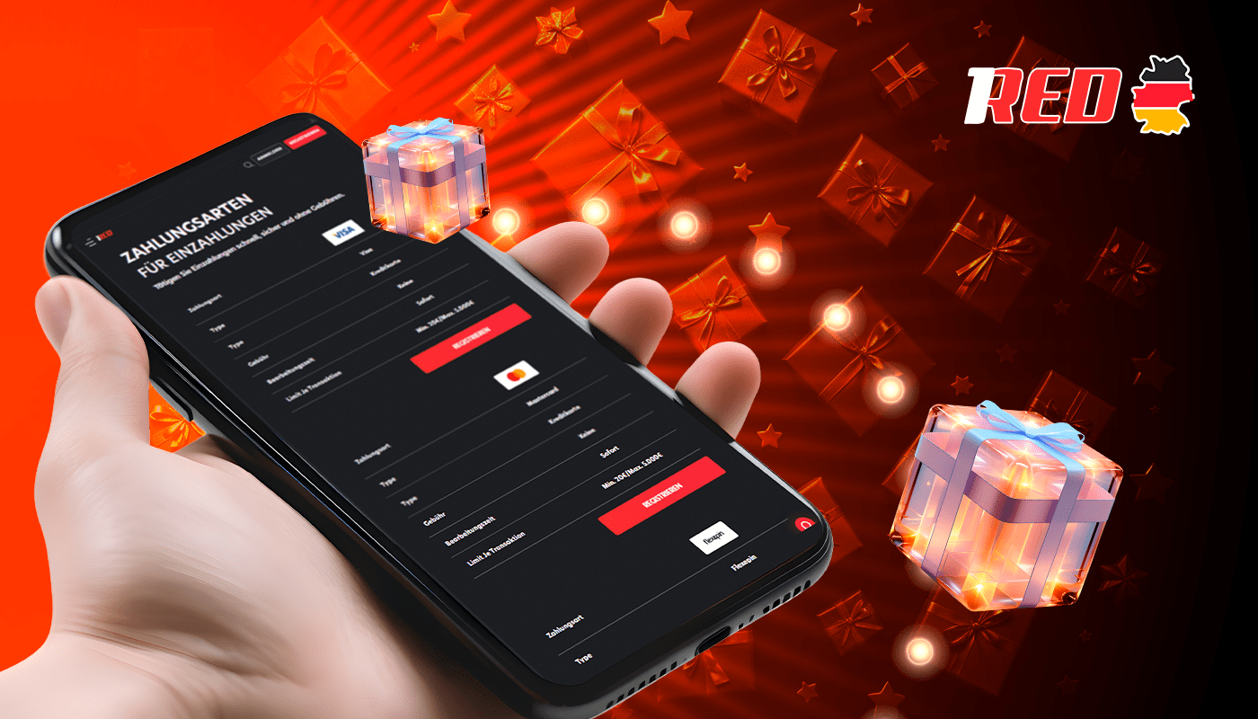 After registration, you can use the 1Red bonus