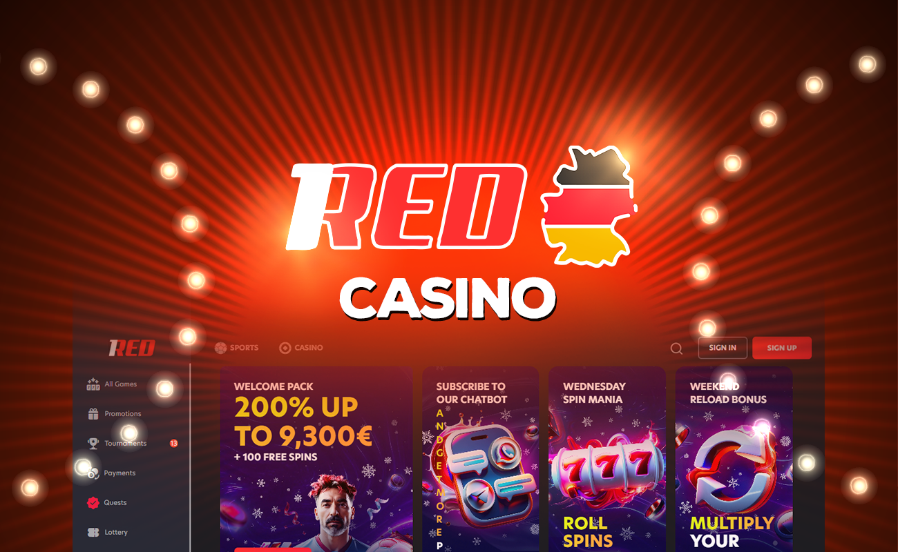 Try 1red, Germany's Best Online Casino